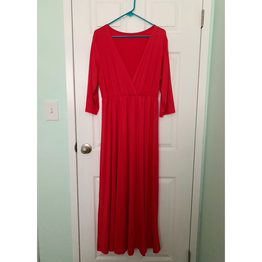 Cute Maternity Dress - Maxi Dress 👗